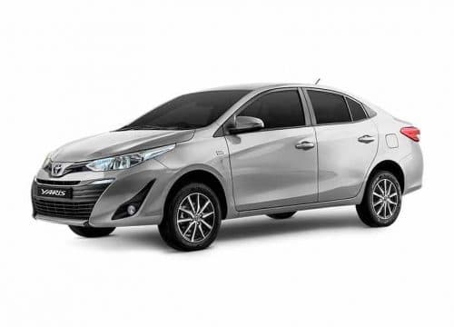 Small vehicle size example — Sedan, coupe, hatchback